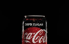 Zero sugar coca cola