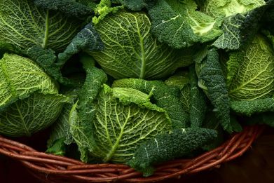 Greens such as spinach, kale, chard, and collards are packed with vitamins and minerals such as potassium, magnesium, and calcium.