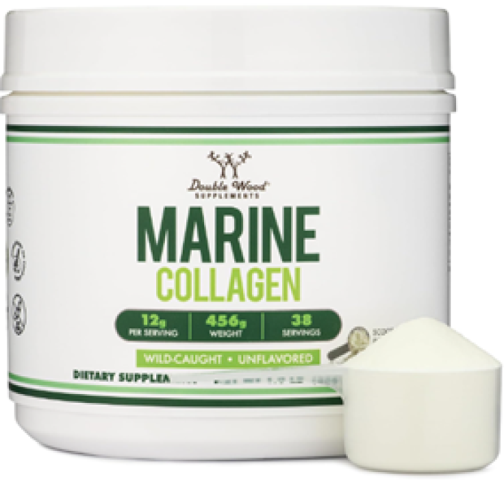 Double Wood Supplements Marine Collagen Powder