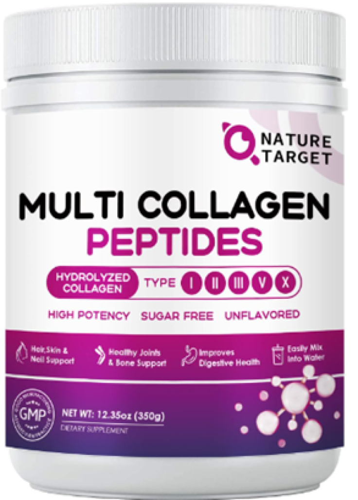  NATURE TARGET Multi Collagen Peptides Powder 