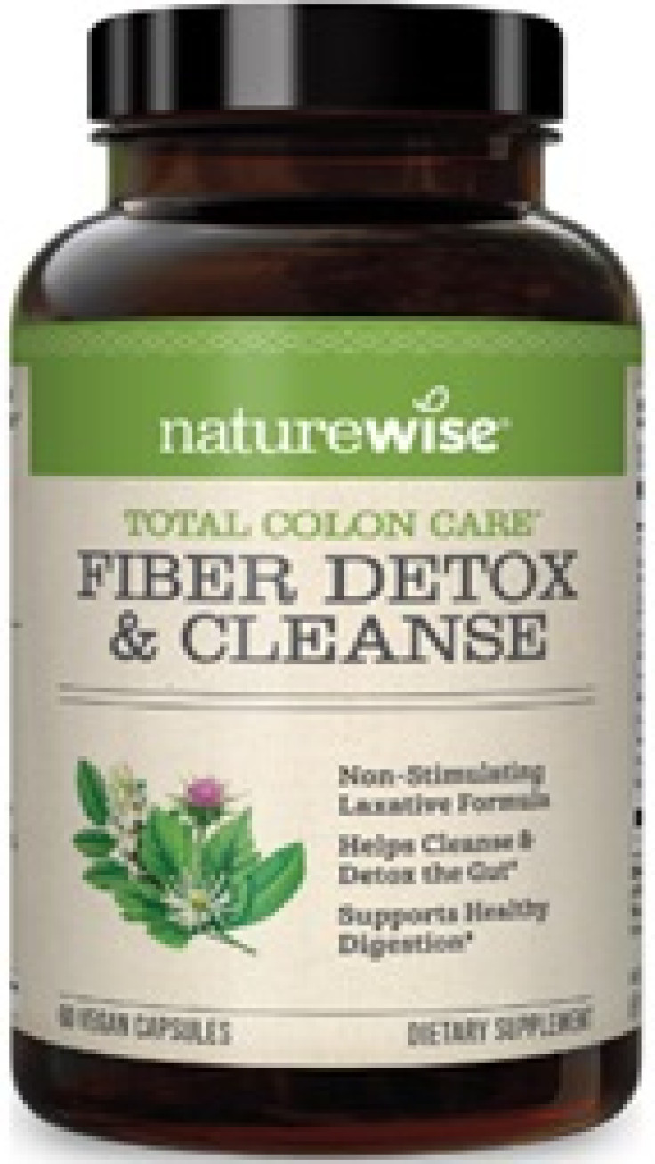 NatureWise Total Colon Care Fiber Cleanse with Herbal Laxatives