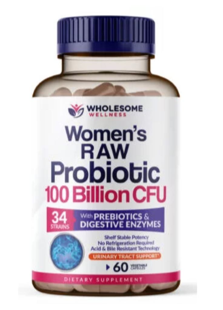 Wholesome Wellness Women's Raw Probiotics