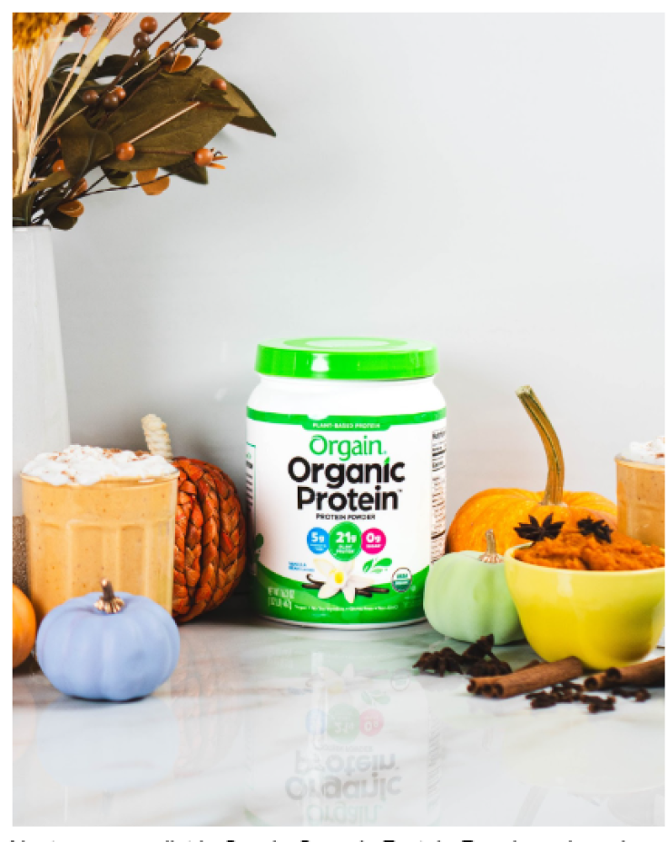 Orgain Organic Protein Powder