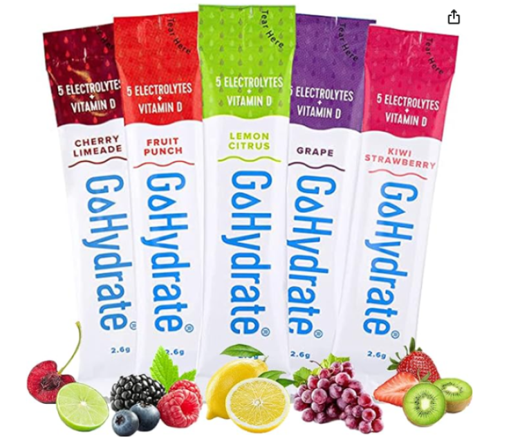 GoHydrate Electrolyte Drink Mix