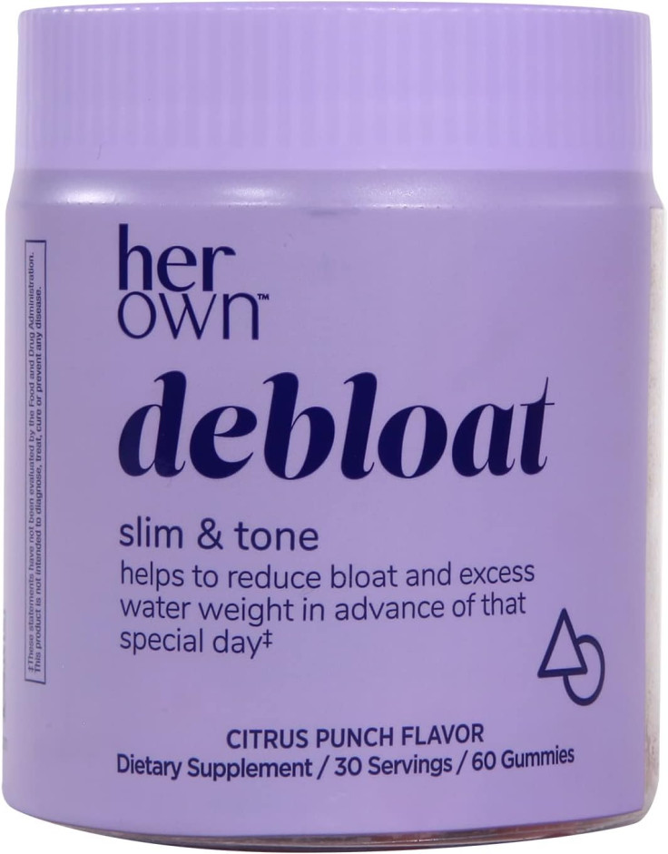 her own Debloat Gummy Bloating and Gas Relief