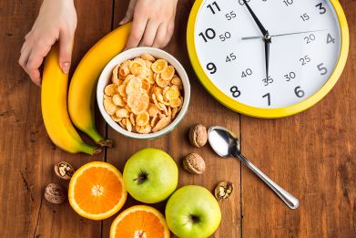 The study discovered that the total number of calories consumed throughout the day matters more than when those calories are consumed.