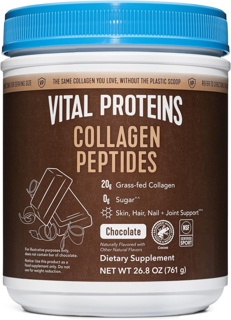 Vital Proteins Chocolate Collagen Powder Supplement
