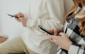 People Using Smartphones