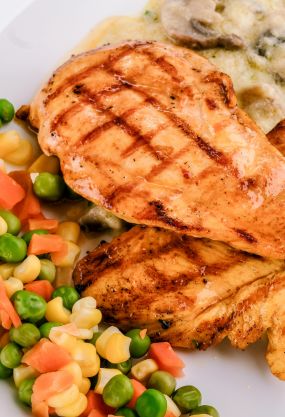 Protein Rich Food on a Plate