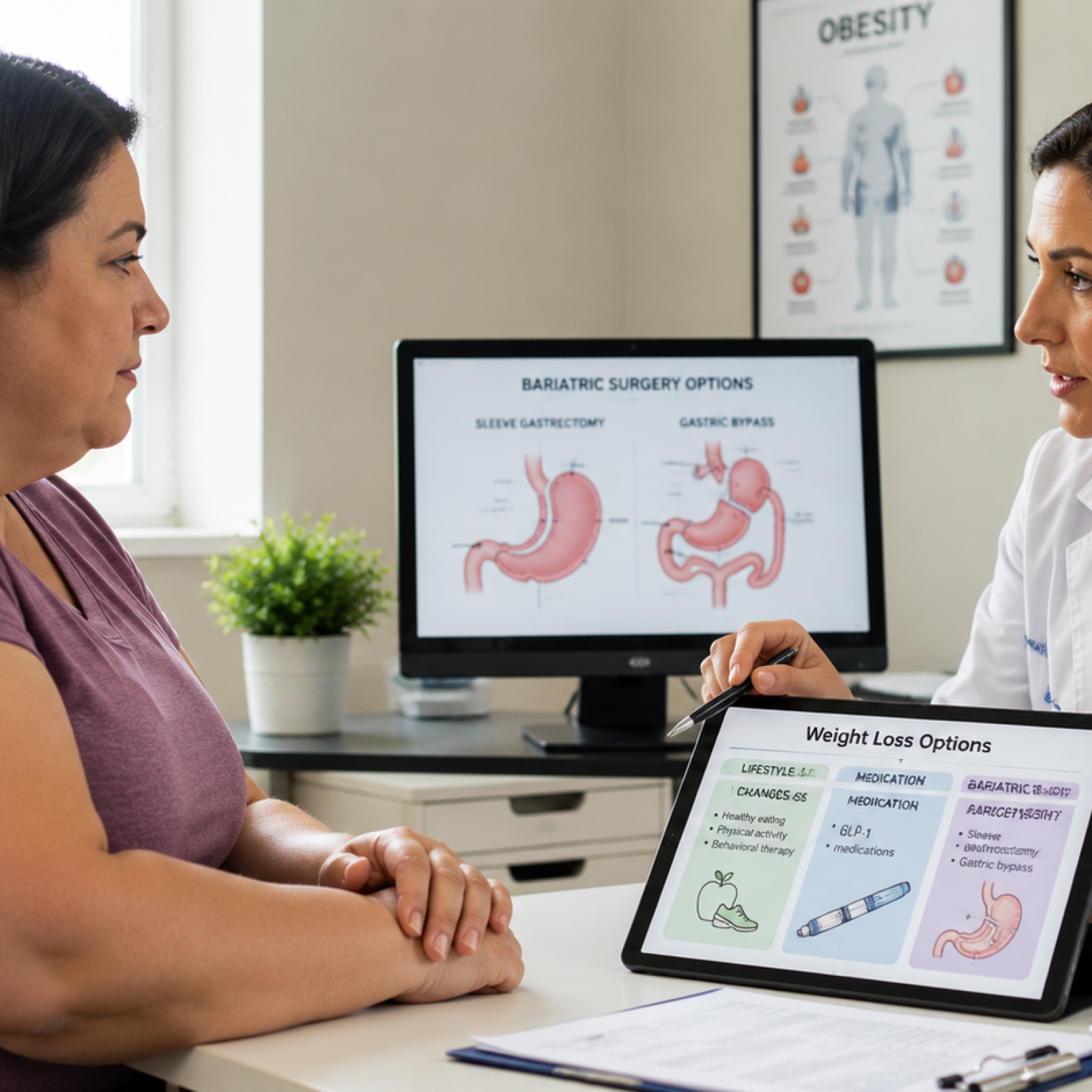 GLP-1 Use Before Bariatric Surgery Did Not Change One Year Weight Loss in a Single Center Study