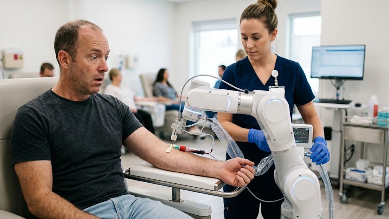 FDA Authorizes a Robot to Draw Blood on Its Own, with One