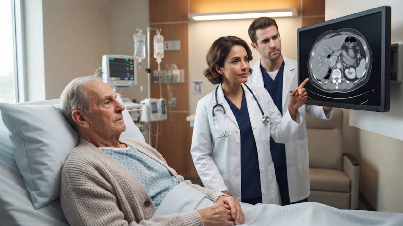 Air Flooded a 90-Year-Old's Abdomen 10 Days After Bowel Surgery, and Surgeons Called It an Anastomotic Fart