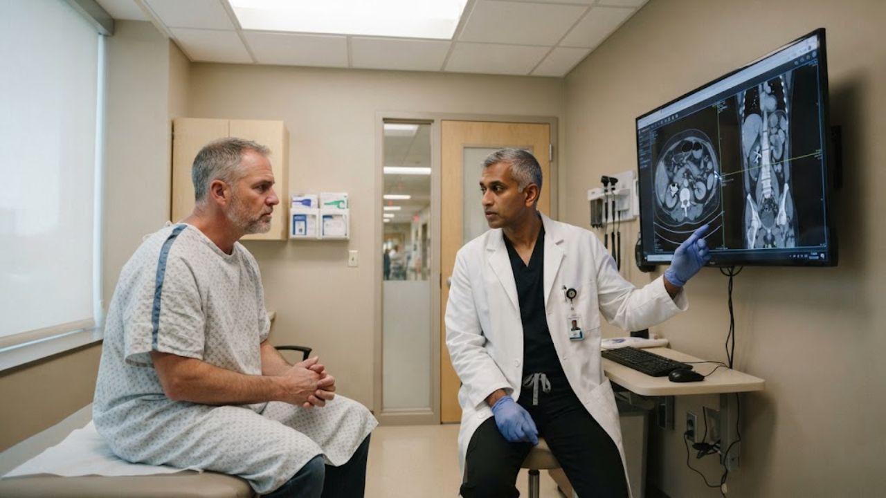 Shrapnel from an 18-Year-Old Injury Hid Inside a Kidney Stone, and Its Metal Core Defied Lasers