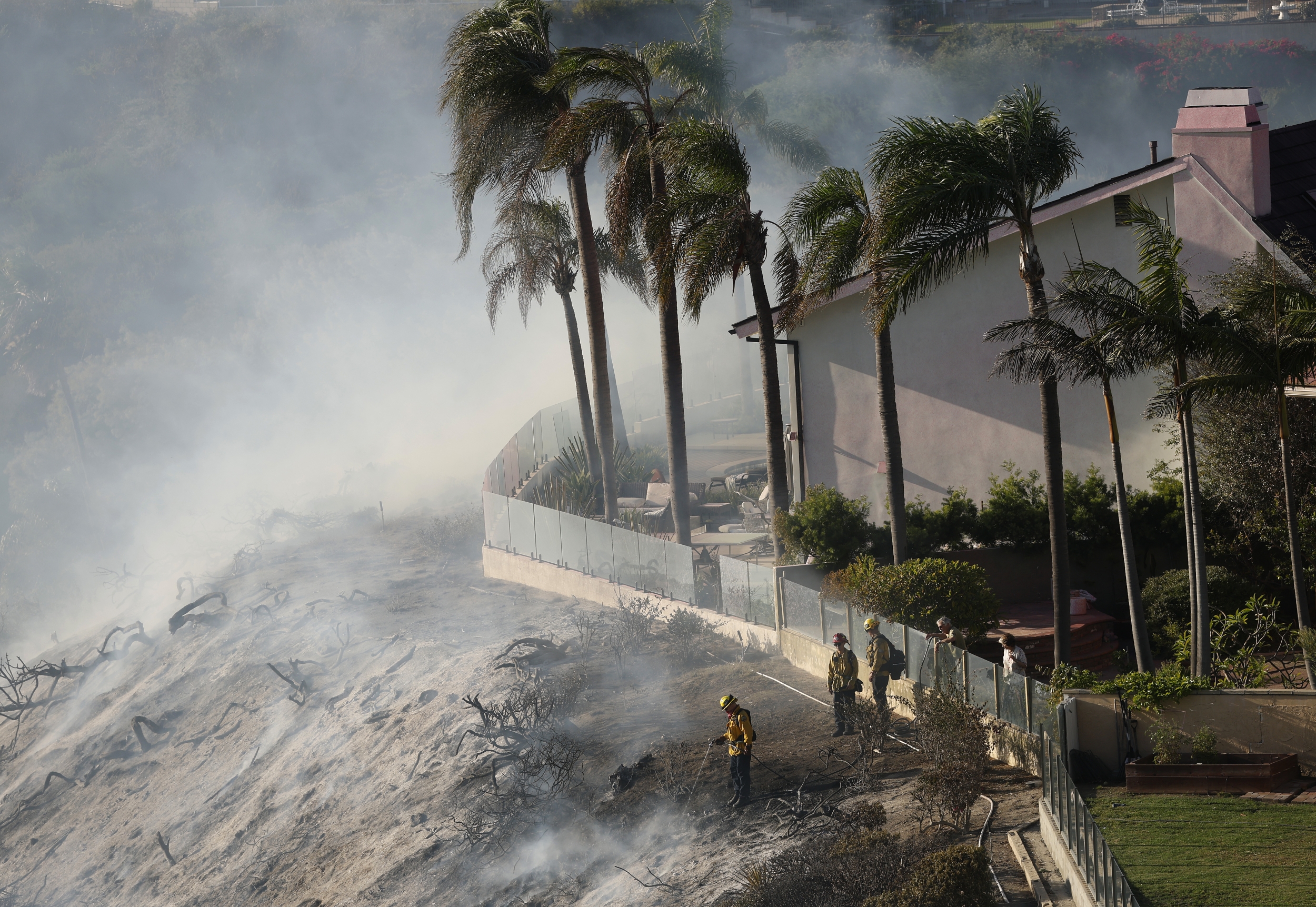 Cooley Fire Holds at 731 Acres as Smoke Triggers Bay Area Air Advisory ...