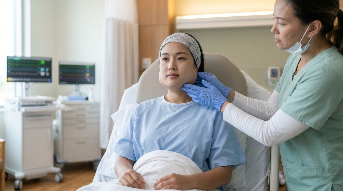 Mumps-Like Swelling Puffed Up a Mother's Face After Two C-Sections, and ...