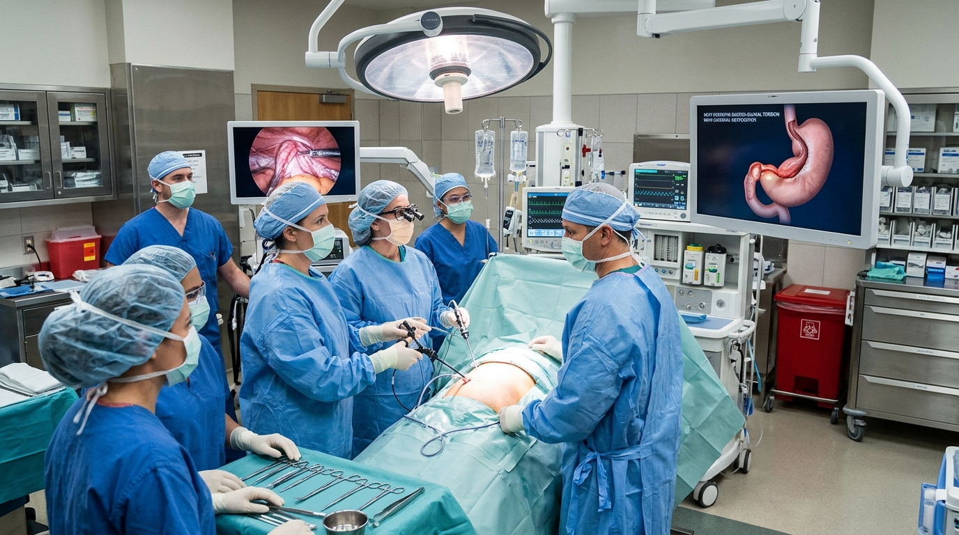 Stomach Twist and Bowel Obstruction Develop Eight Years After Weight-Loss Surgery in Rare Case Report