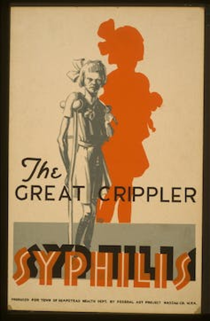 Poster from syphilis scare